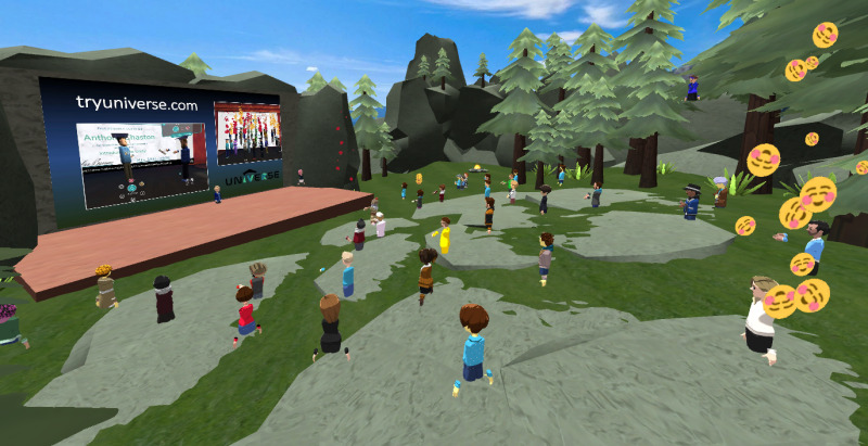 Educators in VR VR Researchers Event World in AltspaceVR.